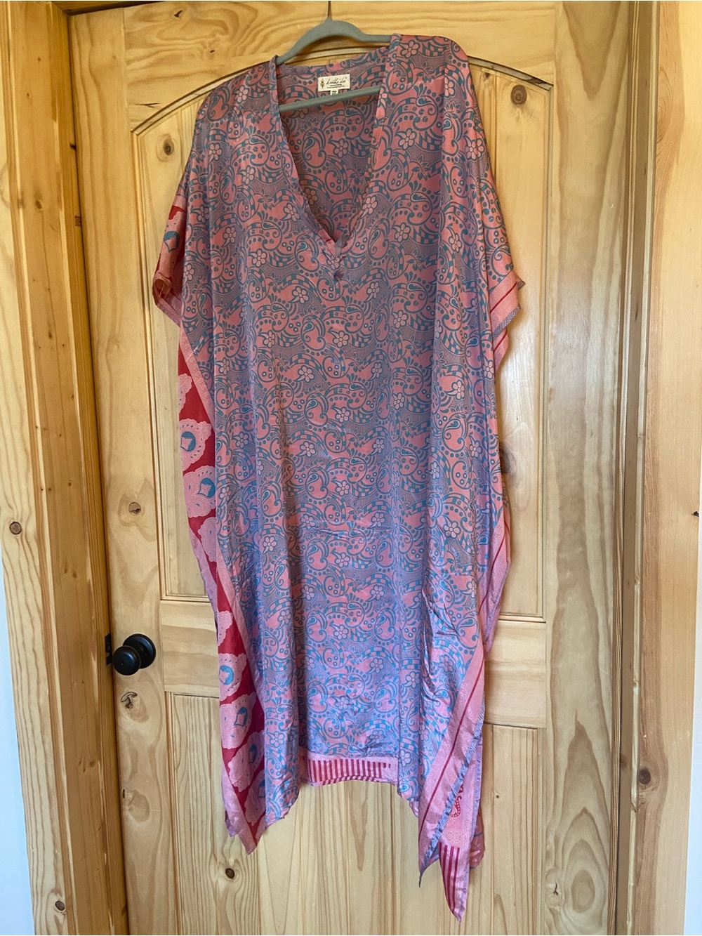 Kantha Bae Crepe Silk Maxi Muu One Size
